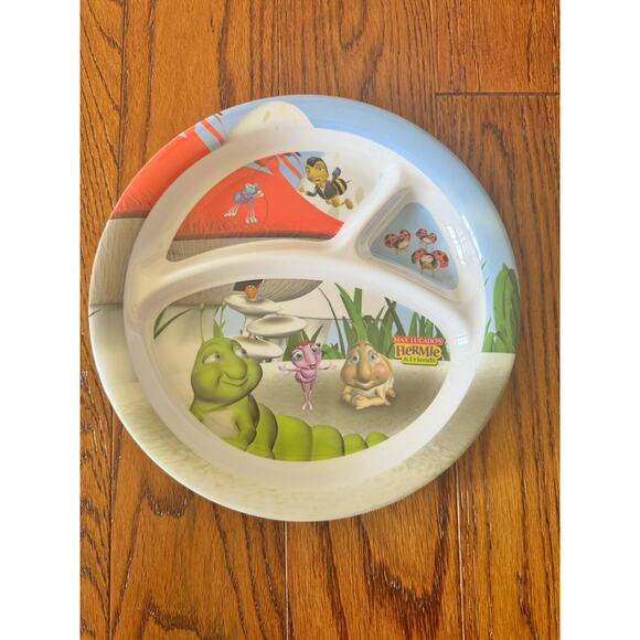 Vintage Max Lucado Hermie Child’s Divided Plate Melamine Family Choice Bugs - Picture 1 of 11